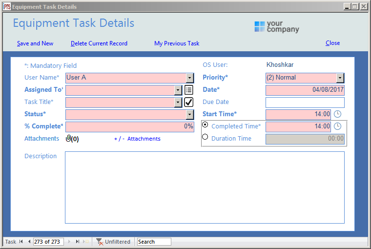 New_Equipment_Task